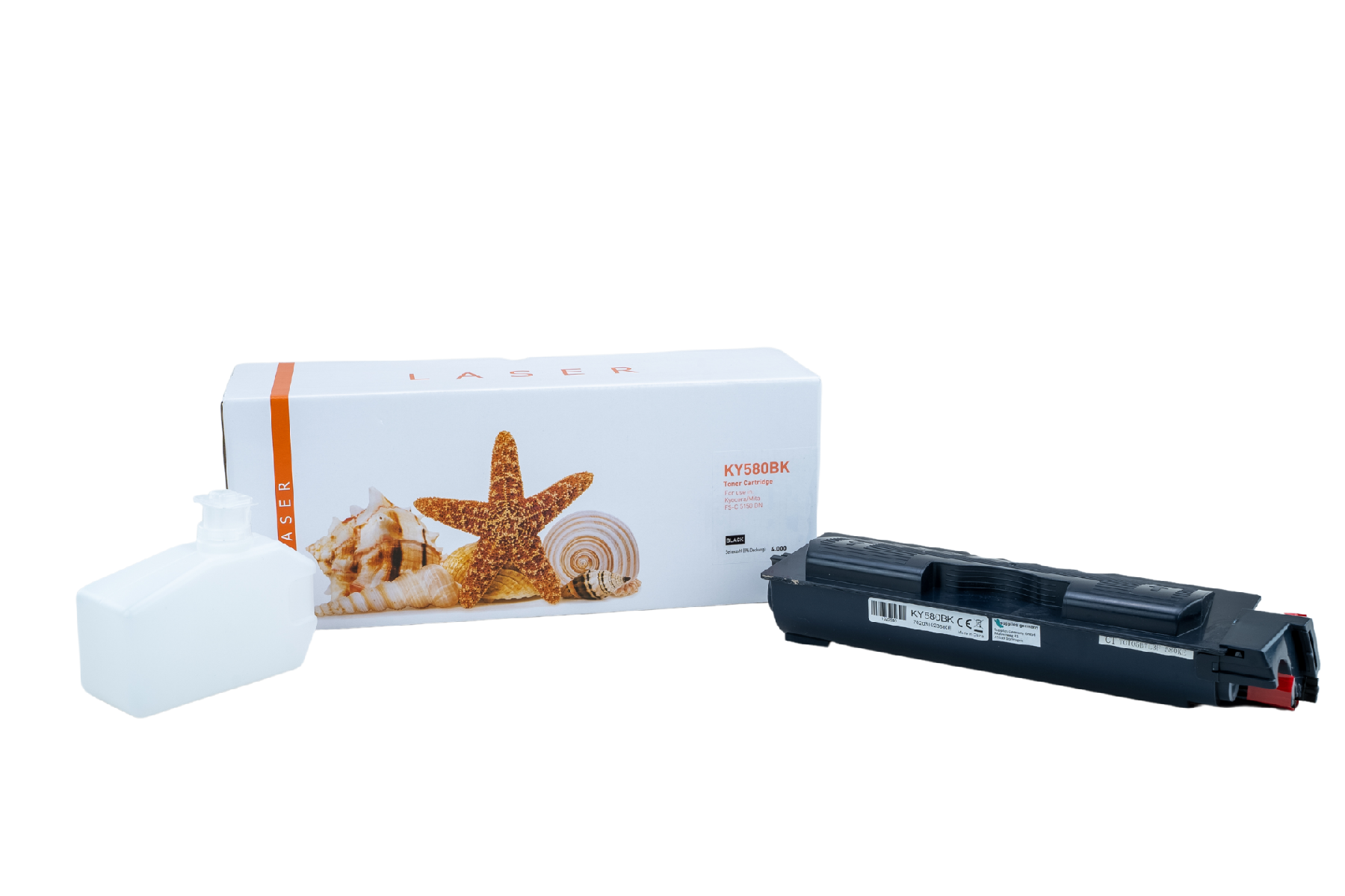 TK580K alternativ Toner schwarz für Kyocera / TK580K / 4.000 Seiten TK580K alternativ Toner schwarz für Kyocera / TK580K / 4.000 Seiten