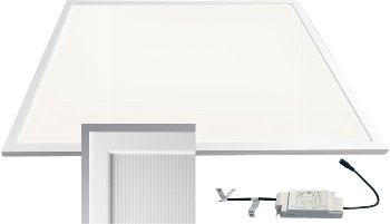 LED Licht-Panel "CTP-62 Office" neutralw - 62x62cm, 4000K, 40W, 4000lm, UGR16 LED Licht-Panel "CTP-62 Office" neutralw - 62x62cm, 4000K, 40W, 4000lm, UGR16