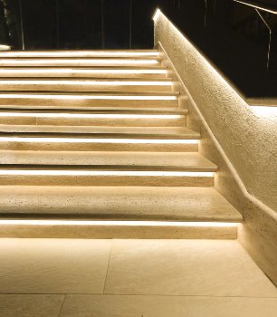 LED-Stripe "Ultra-Bright" 230V, 5,0m, 600 Lumen/Meter, warmweiß