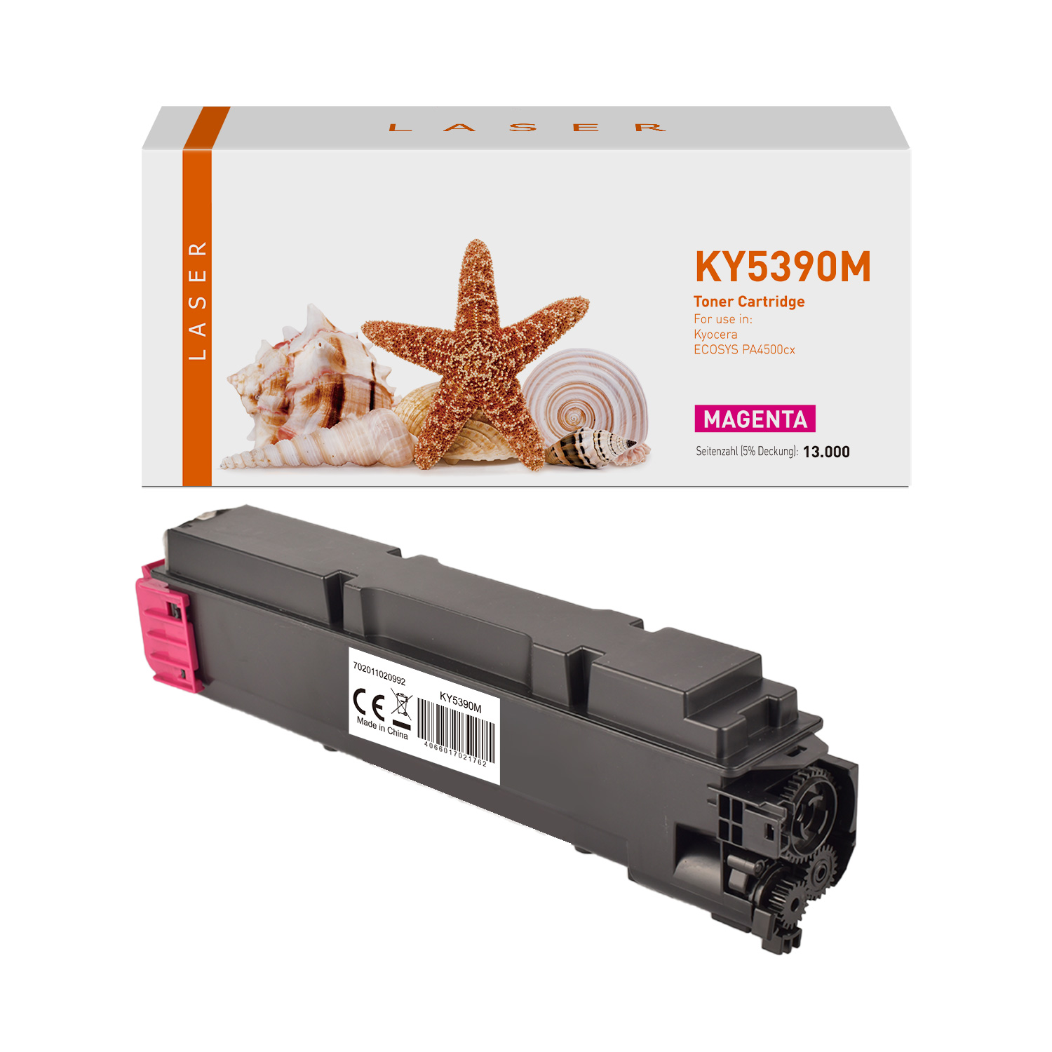 TK5390M alternativ Toner magenta für Kyocera / TK5390M / 13.000 Seiten