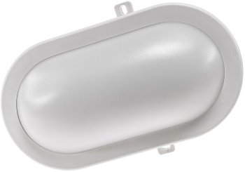 LED Oval-Armatur "FRL-O 12" IP44, Feuchtraum-Leuchte, 13W, 965lm, 4000K