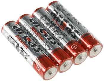 Micro-Batterien ARCAS Alkaline / Typ AAA/LR03, 1,5V, 36er Flat-Pack