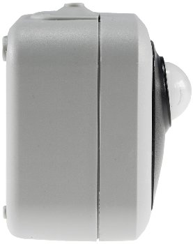 Feuchtraum PIR Bewegungsmelder, IP54 / 250V~, 2-500W, inkl. AP-Rahmen, grau