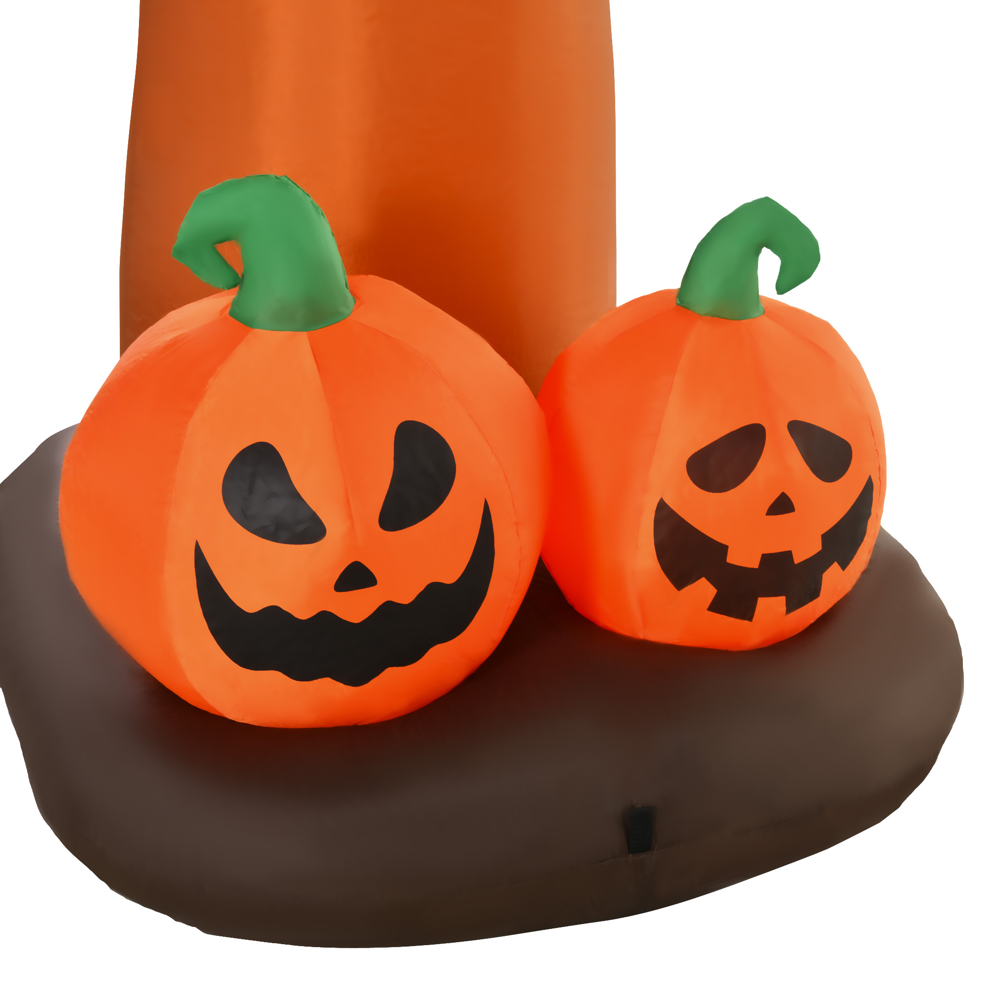 Selbstaufblasend Halloweendekoration mit LED-Lichtern, inkl. Gebläse und Befestigungsmaterial, 156cm x 107cm x 274cm