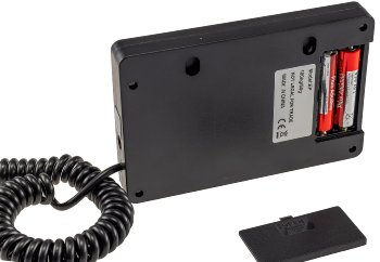 Paketwaage / Versandwaage "CT PW-50", 0,1-50kg, ±10g, 30x25cm Edelstahl-Platte