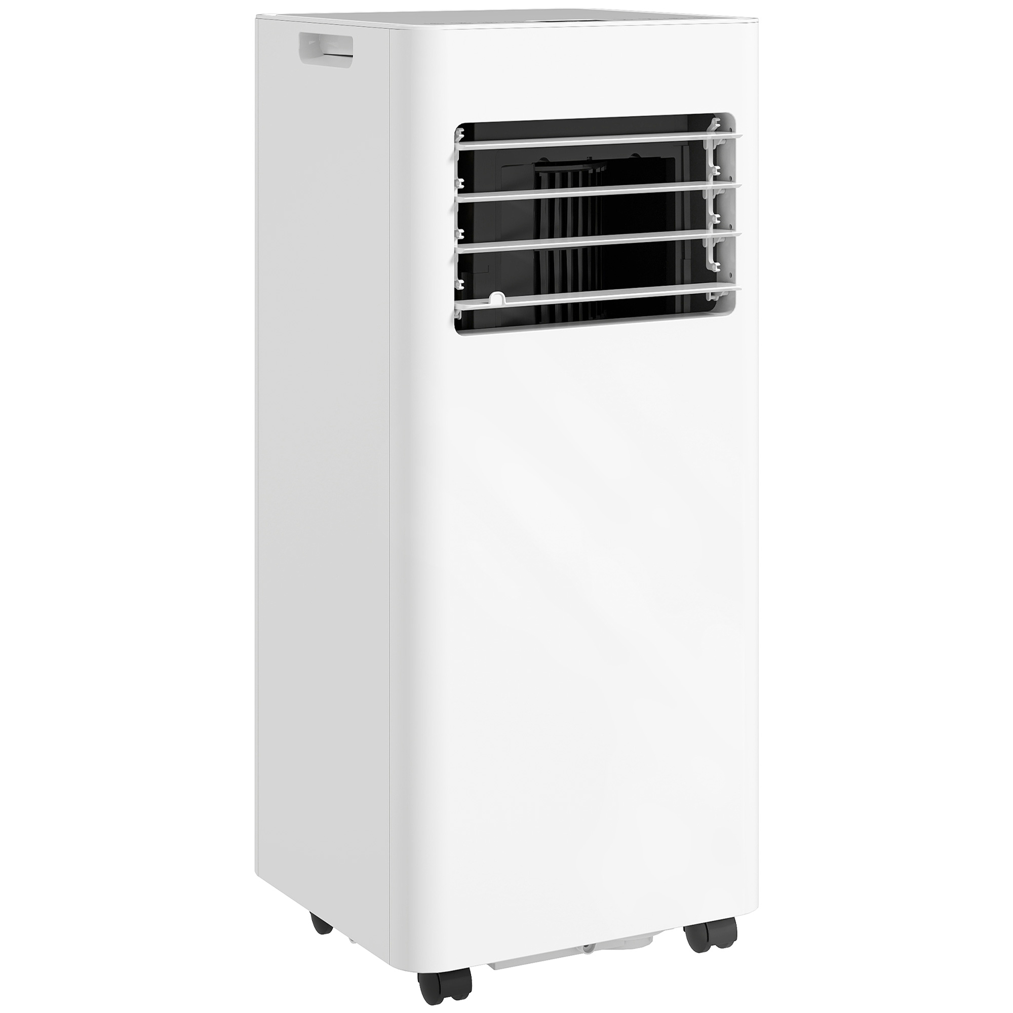 3-in-1 Klimaanlage, Ventilator mit LED-Anzeige, waschbarer Filter, Timer, Weiß