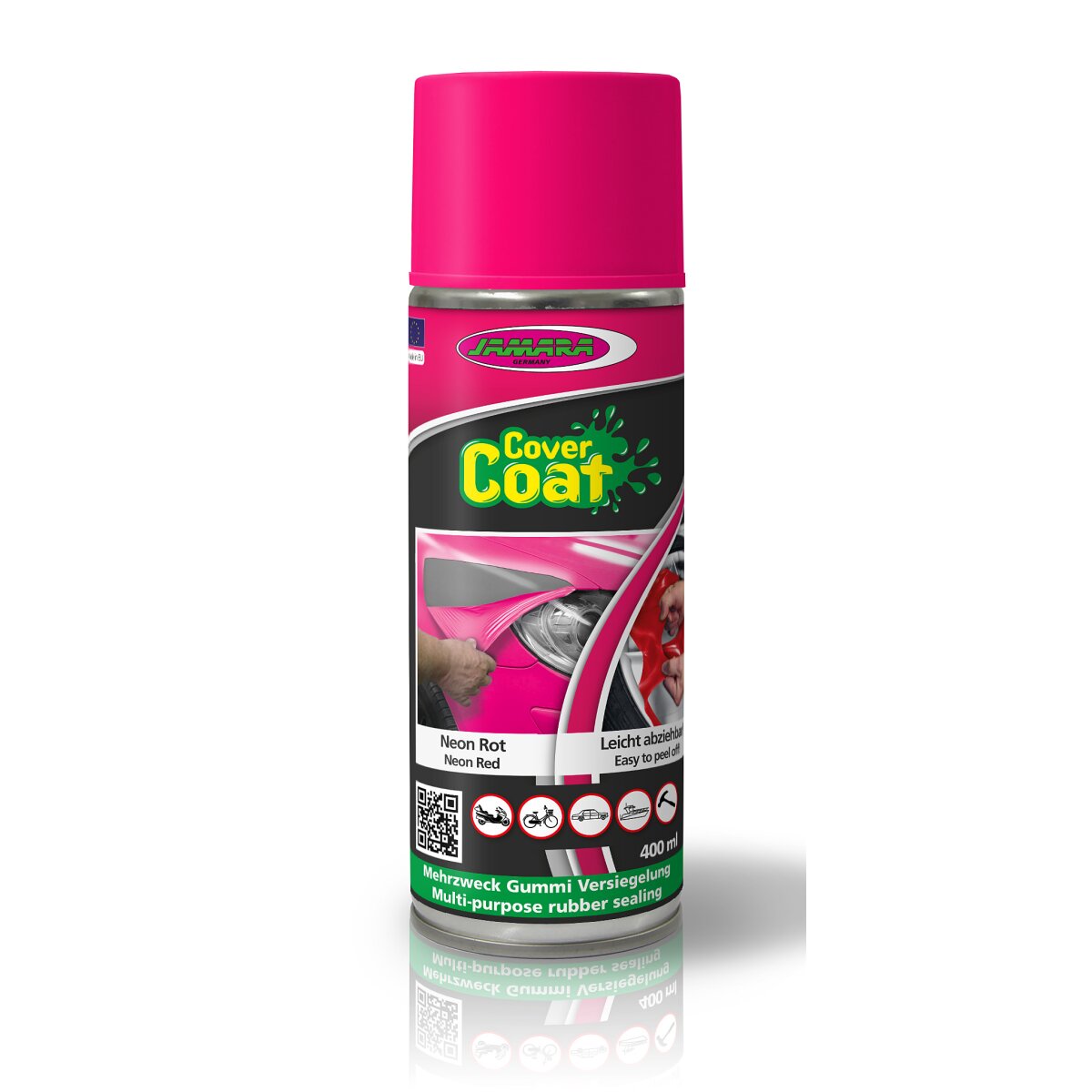Cover Coat neon rot 400ml Spray Cover Coat neon rot 400ml Spray