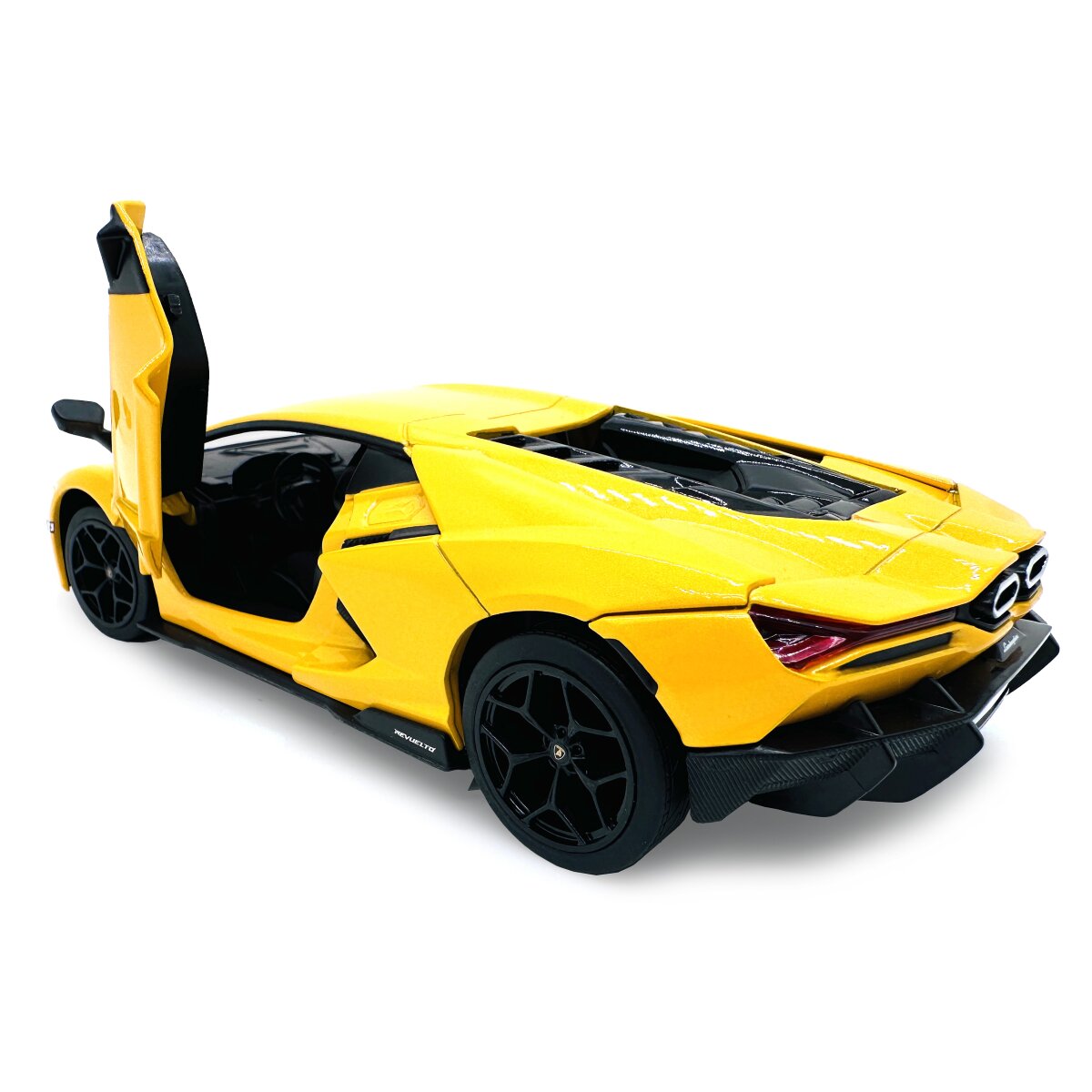 Lamborghini Revuelto Diecast 1:24 gelb inkl. Knopfzellen