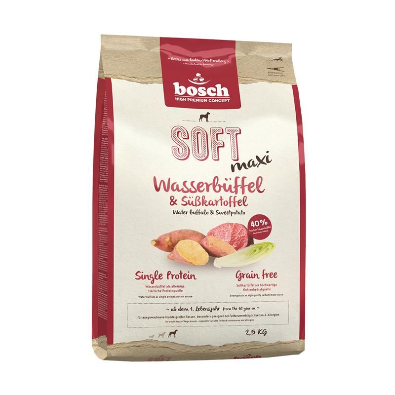 Bosch Soft Maxi Wasserbüffel & Süßkartoffel - 2,5 kg Bosch Soft Maxi Wasserbüffel & Süßkartoffel - 2,5 kg