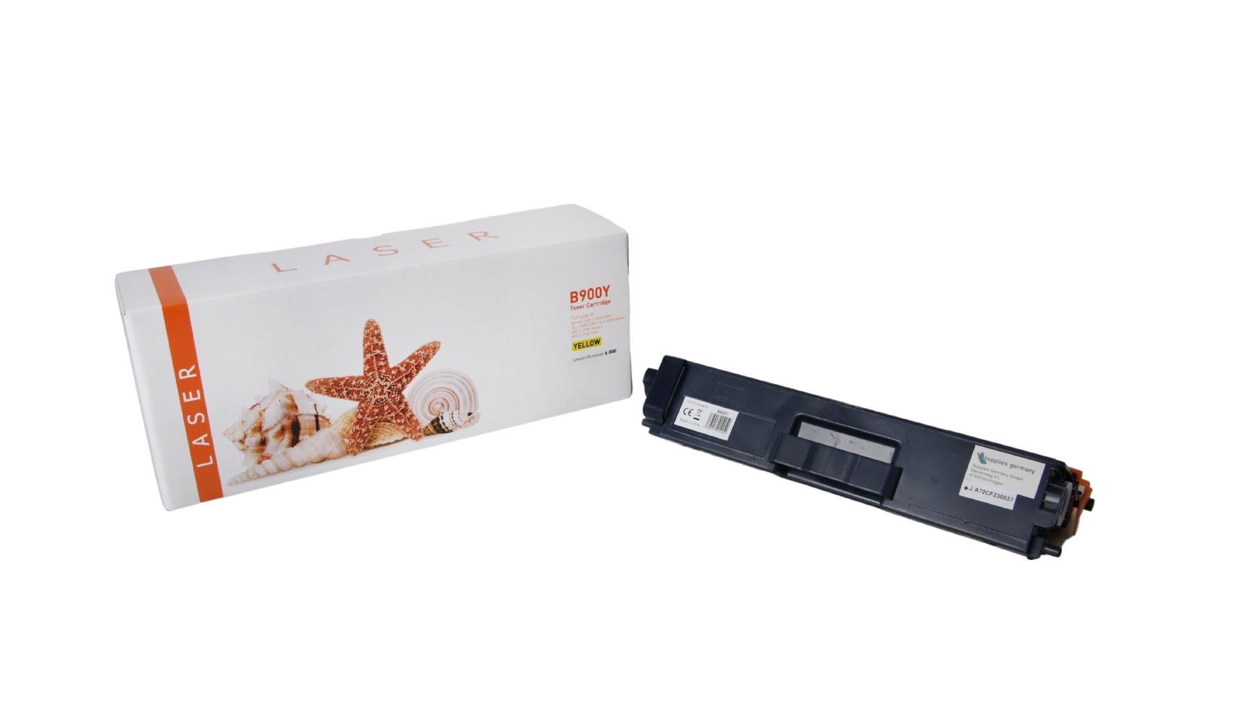 TN900Y Alterativ Toner yellow für Brother  / TN900Y / TN329Y / 6.000 Seiten