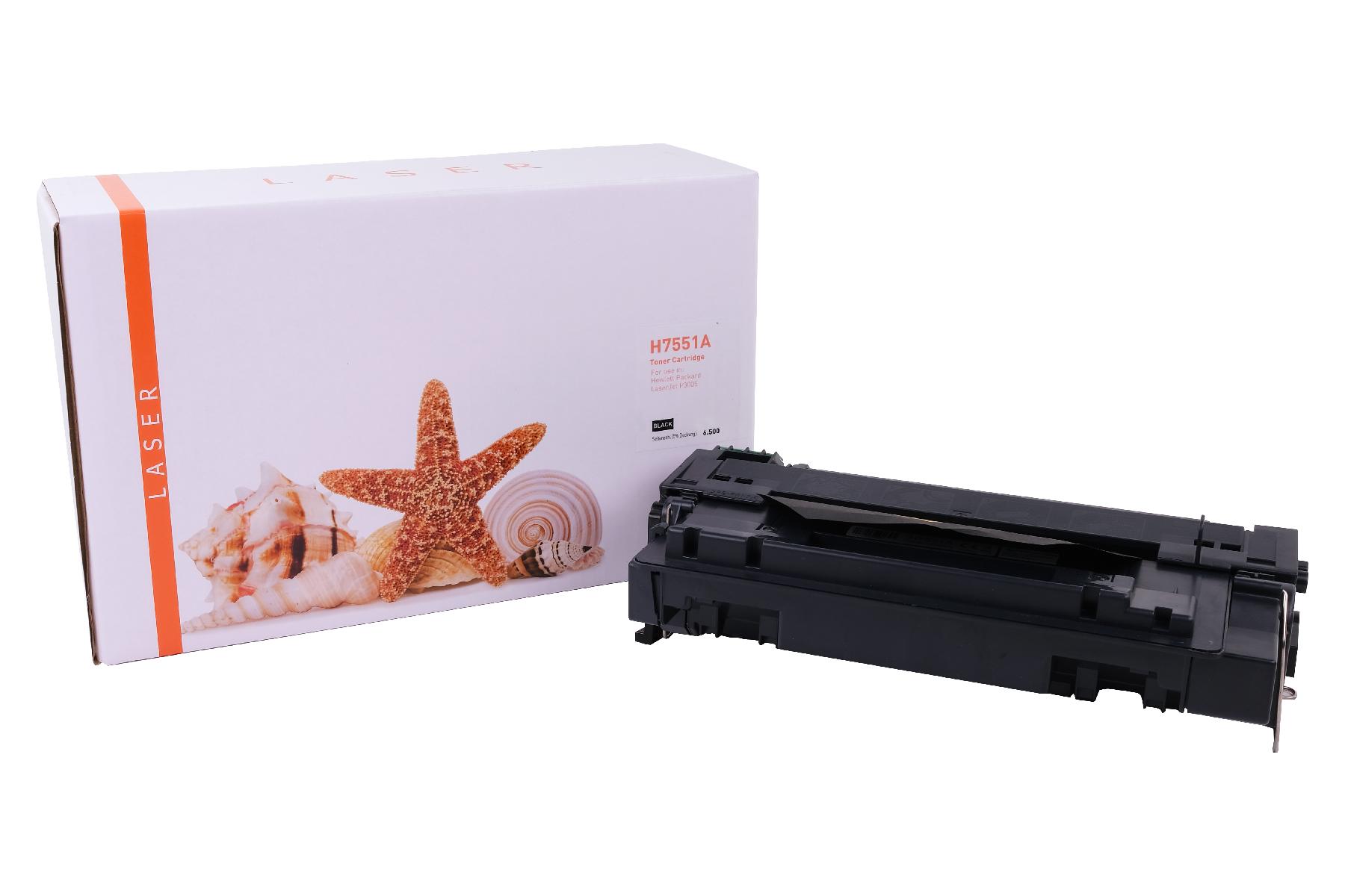 Q7551A alternativ Toner black für HP / Q7551A / 6.500 Seiten