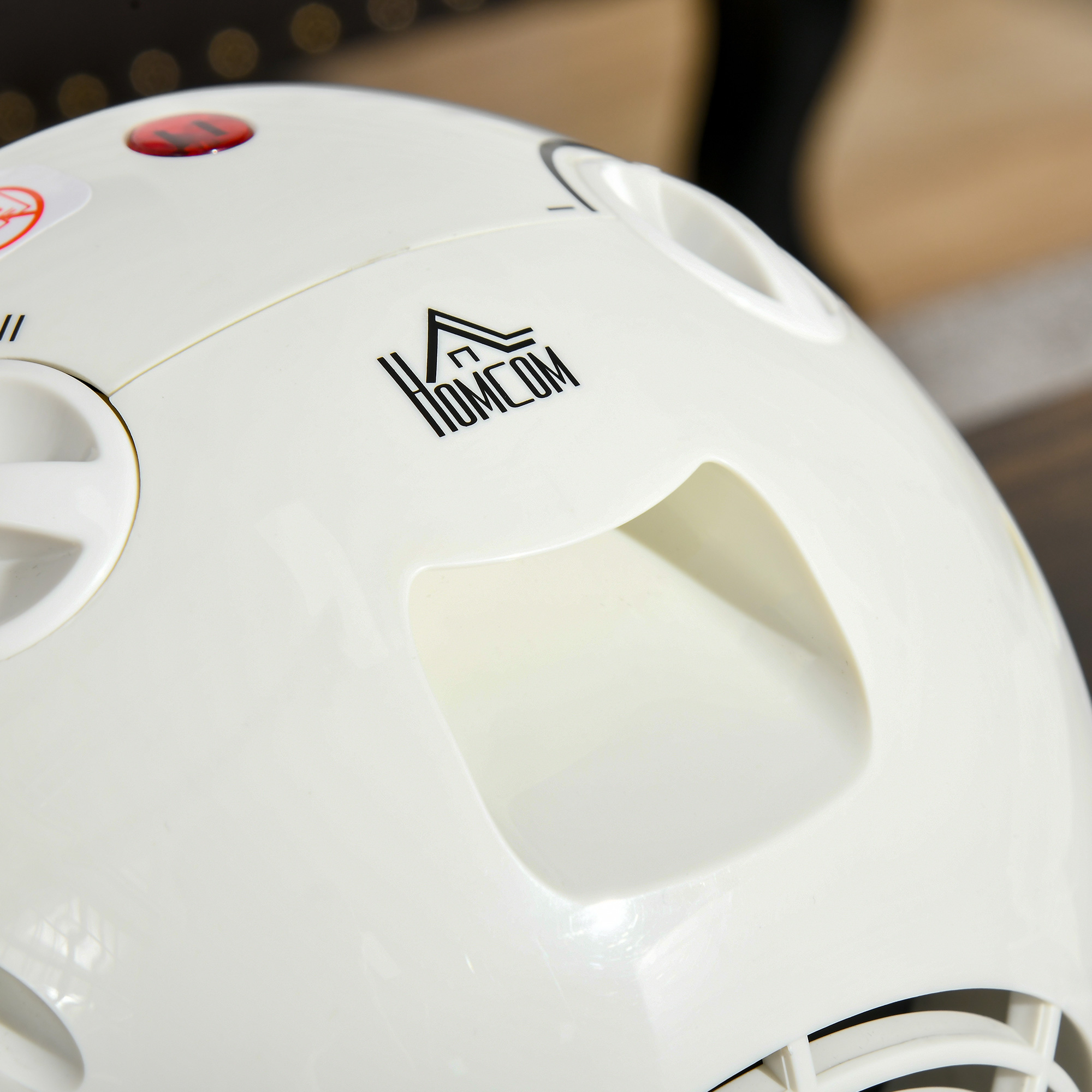 Heizlüfter Heizgerät Elektroheizer Heizer Heizung Wärme 900W/1500W PP-Kunststoff Weiß+Schwarz 22 x 18,5 x 21 cm