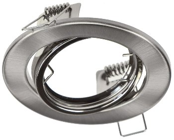 Einbaustrahler "ST-88 Eco" schwenkbar, für 50mm Leuchtmittel, Chrom matt