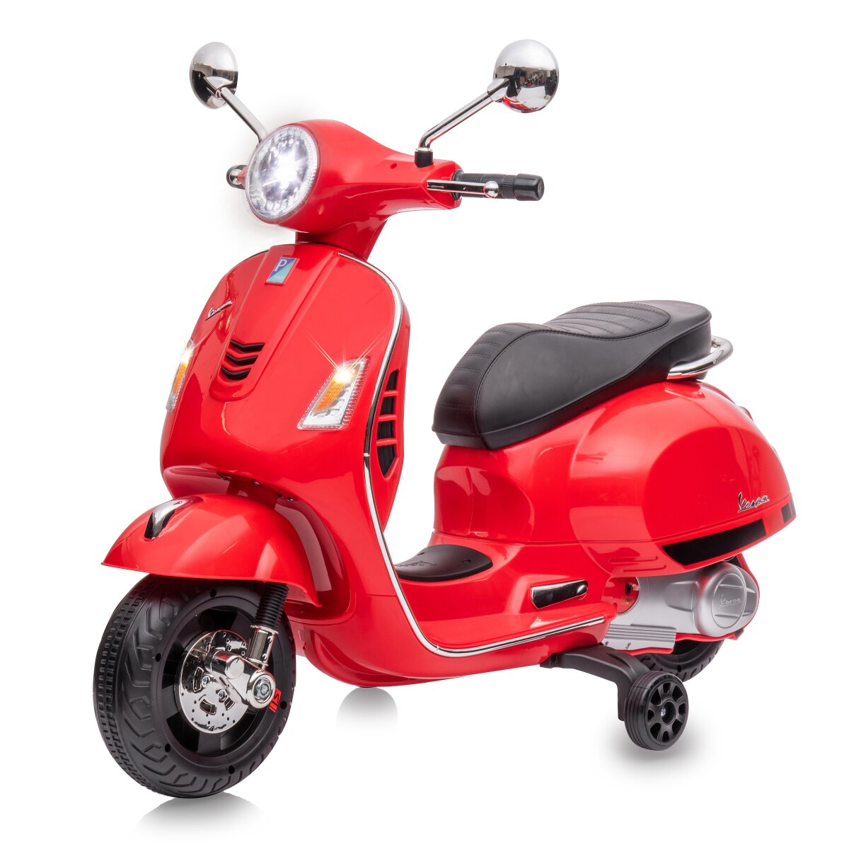 Kinderfahrzeug Vespa GTS 125 rot Li-Power 12.6