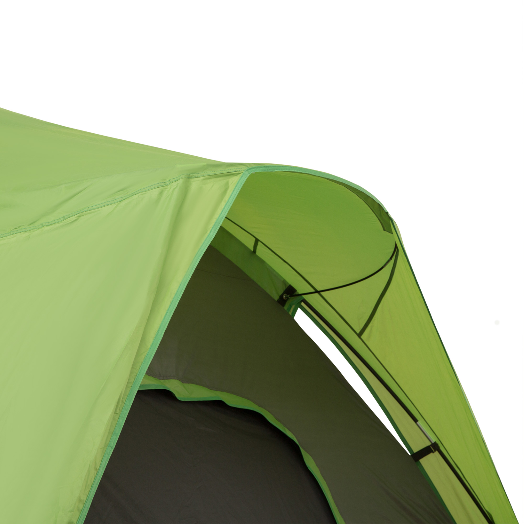 Autozelt, Campingzelt, Reisezelt, für 4-5 Personen, Glasfaser Polyester, Grün, 300 x 300 x 230 cm