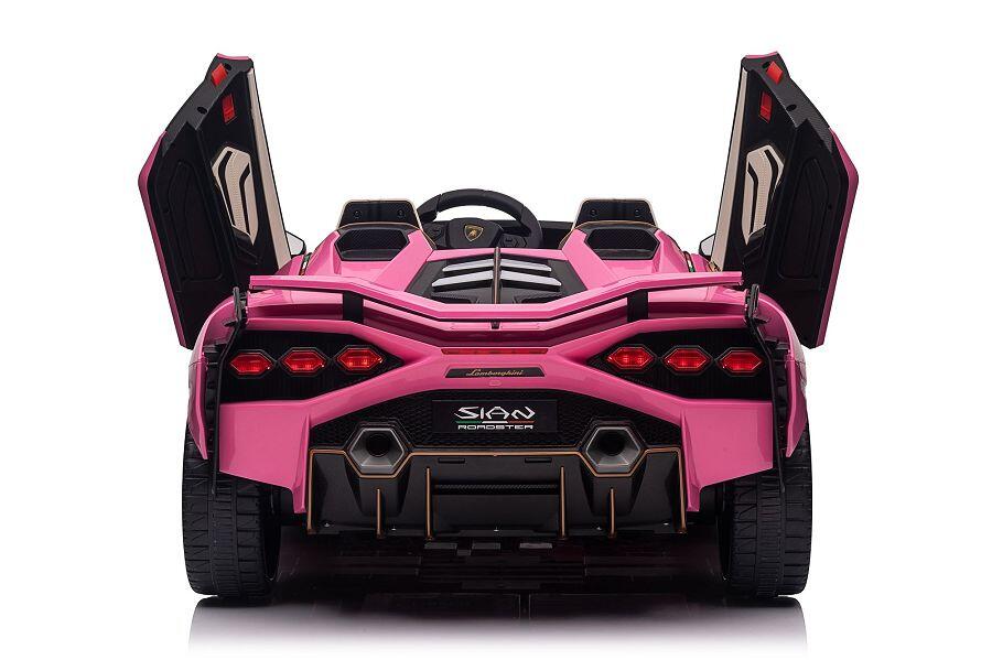 Kinderfahrzeug Lamborghini SIAN 2 Sitzer - pink