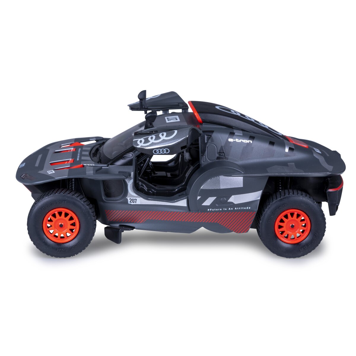 AUDI RS Q e-tron Diecast 1:24 grau Tür manuell