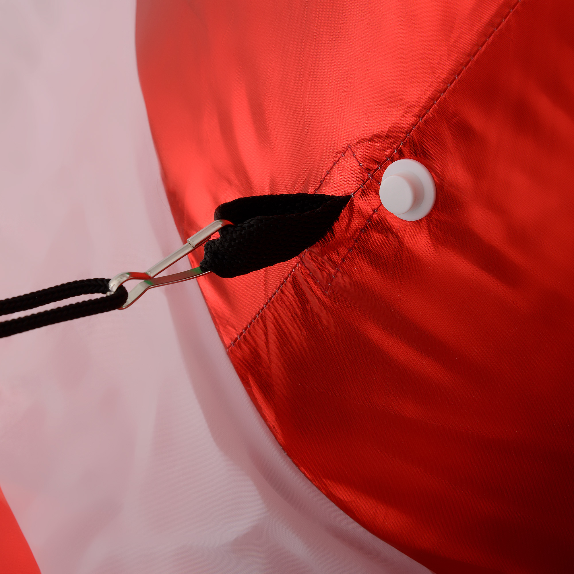 Weihnachtsmann auf Motorrad, Gartendeko, LEDs, aufblasbar, wetterfest, 180 x 95 x 170 cm