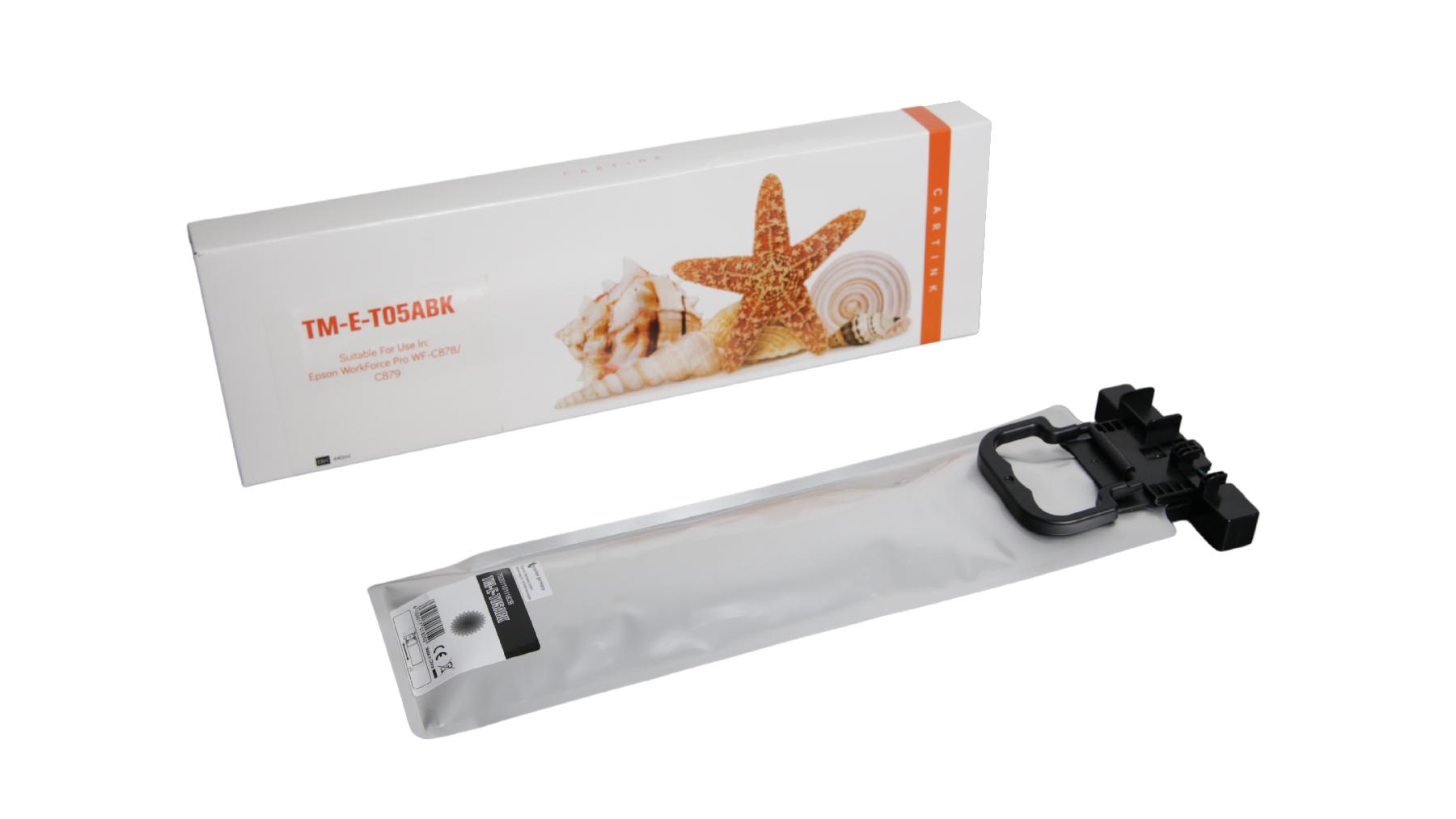 T05Aschwarz alternativ Seestern Tinte schwarz für Epson / C13T05A100 / 20.000 Seiten