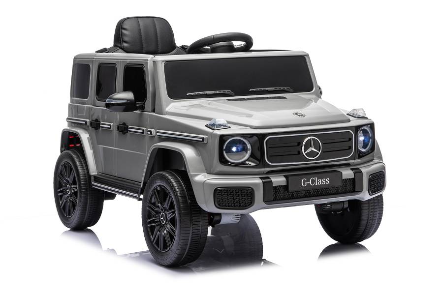 Kinderfahrzeug Mercedes AMG G580 - silber