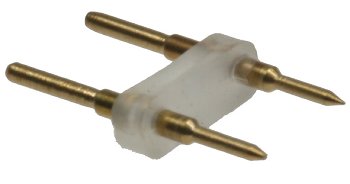Verbinder für 230V LED Stripes - Direktverbinder = Stecker / Stecker Verbinder für 230V LED Stripes - Direktverbinder = Stecker / Stecker