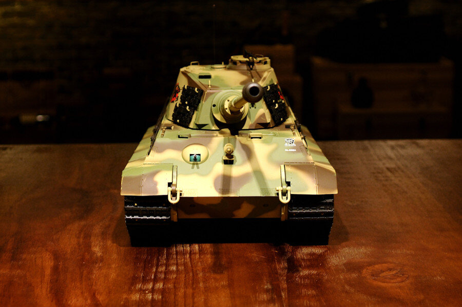 RC Panzer "Königstiger - Henschelturm"  - Metallgetriebe