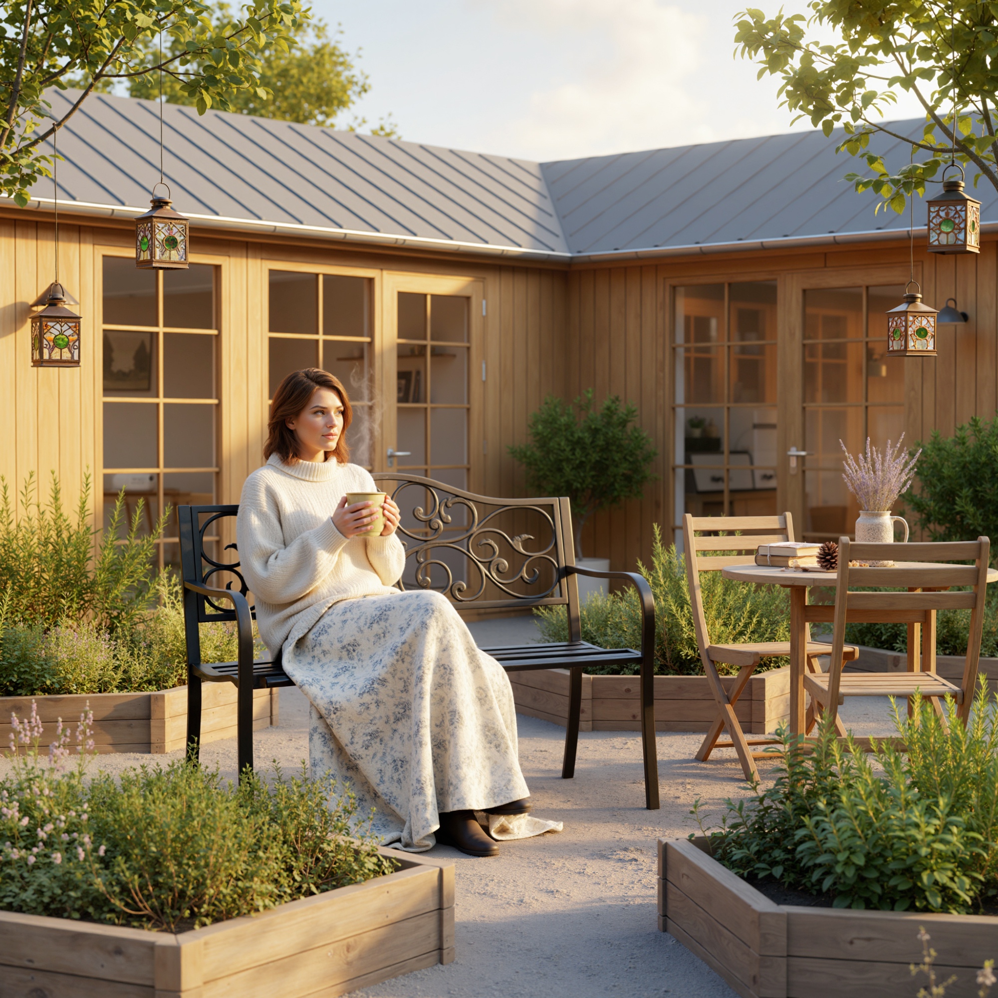 2-Sitzer Gartenbank Parkbank mit ausziehbarem Tisch Sitzbank Bank 240kg belastbar Terrassenbank mit Rücken- & Armlehnen Gartenmöbel für Terrasse, Garten Außenbereich 150x58,5x90 cm Schwarz