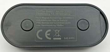 Funk Magnetkontakt "Pilota Casa"  IP55 / Batteriebetrieb, max. 30m