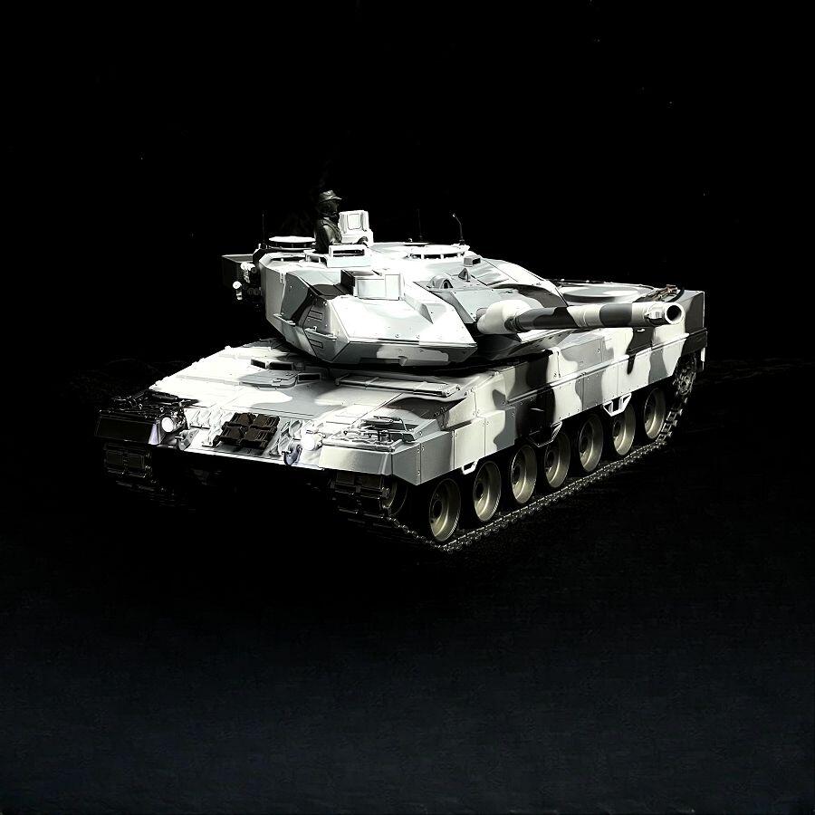 RC Panzer "Leopard 2A6" - Metallgetriebe - Schneetarn
