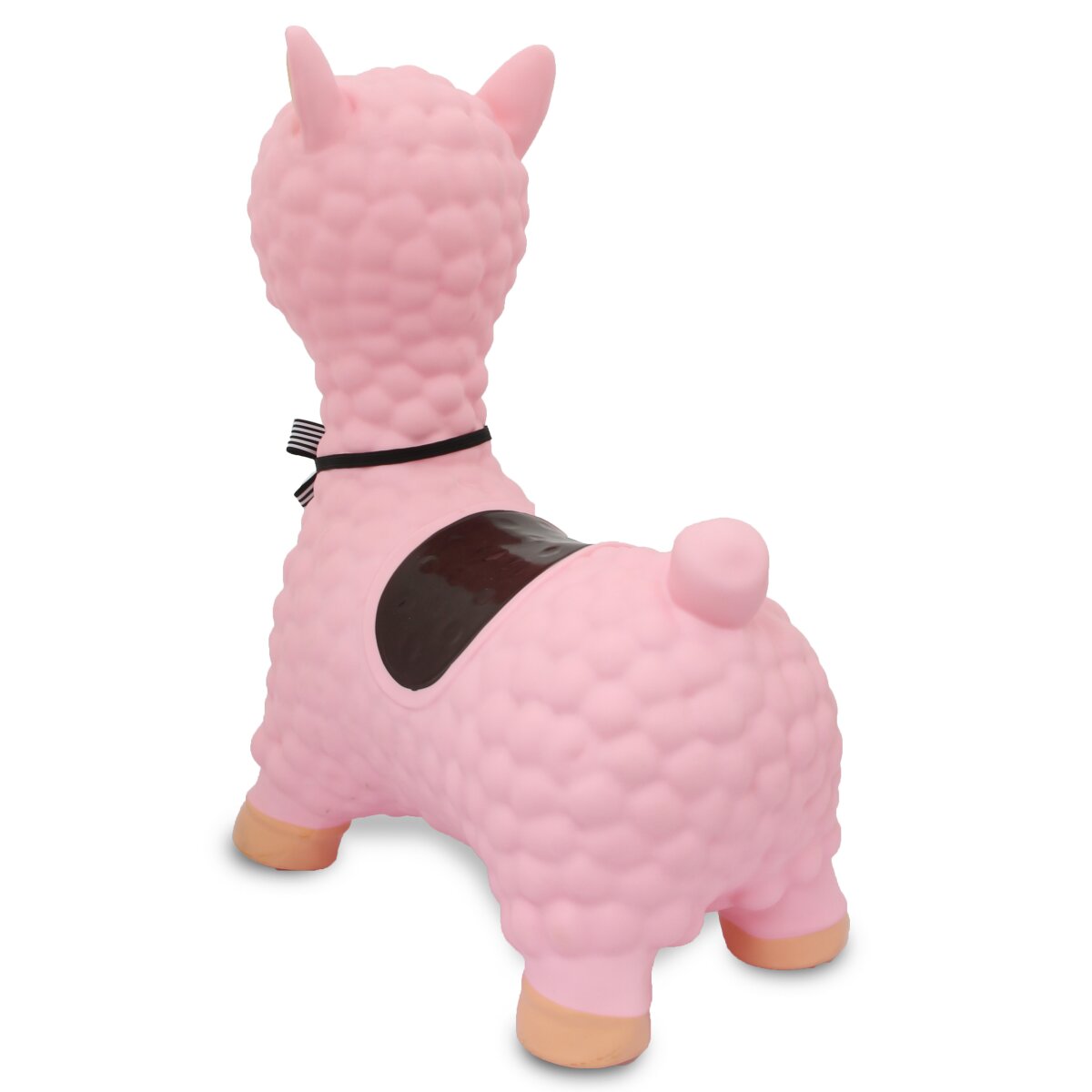 Hüpftier Lama HoppyDoo rosa mit Pumpe