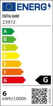 LED Unterbauleuchte "Delgada 380 CCT", 230V, 38cm, IR-Sensor, 3000k - 6500k