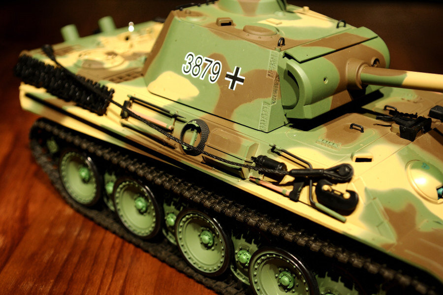 RC Panzer "Panther G" Metallgetreibe & Metallketten PRO RRZ