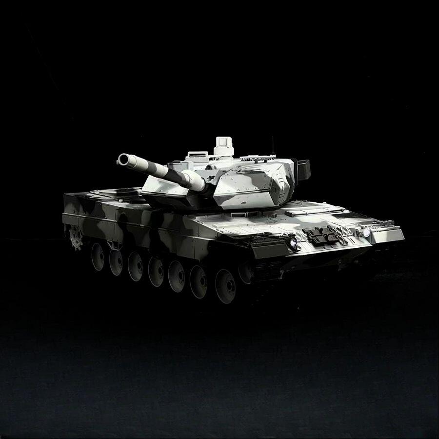 RC Panzer "Leopard 2A6" - Metallgetriebe - Schneetarn