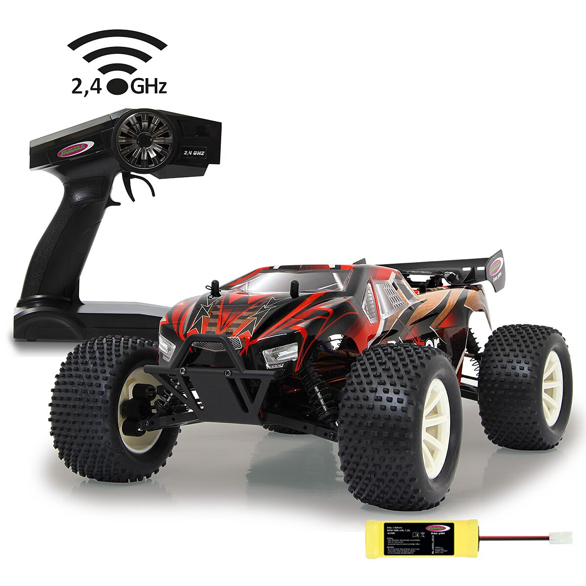 Brecter Truggy 4WD 1:10 NiMh 2,4GHz Brecter Truggy 4WD 1:10 NiMh 2,4GHz