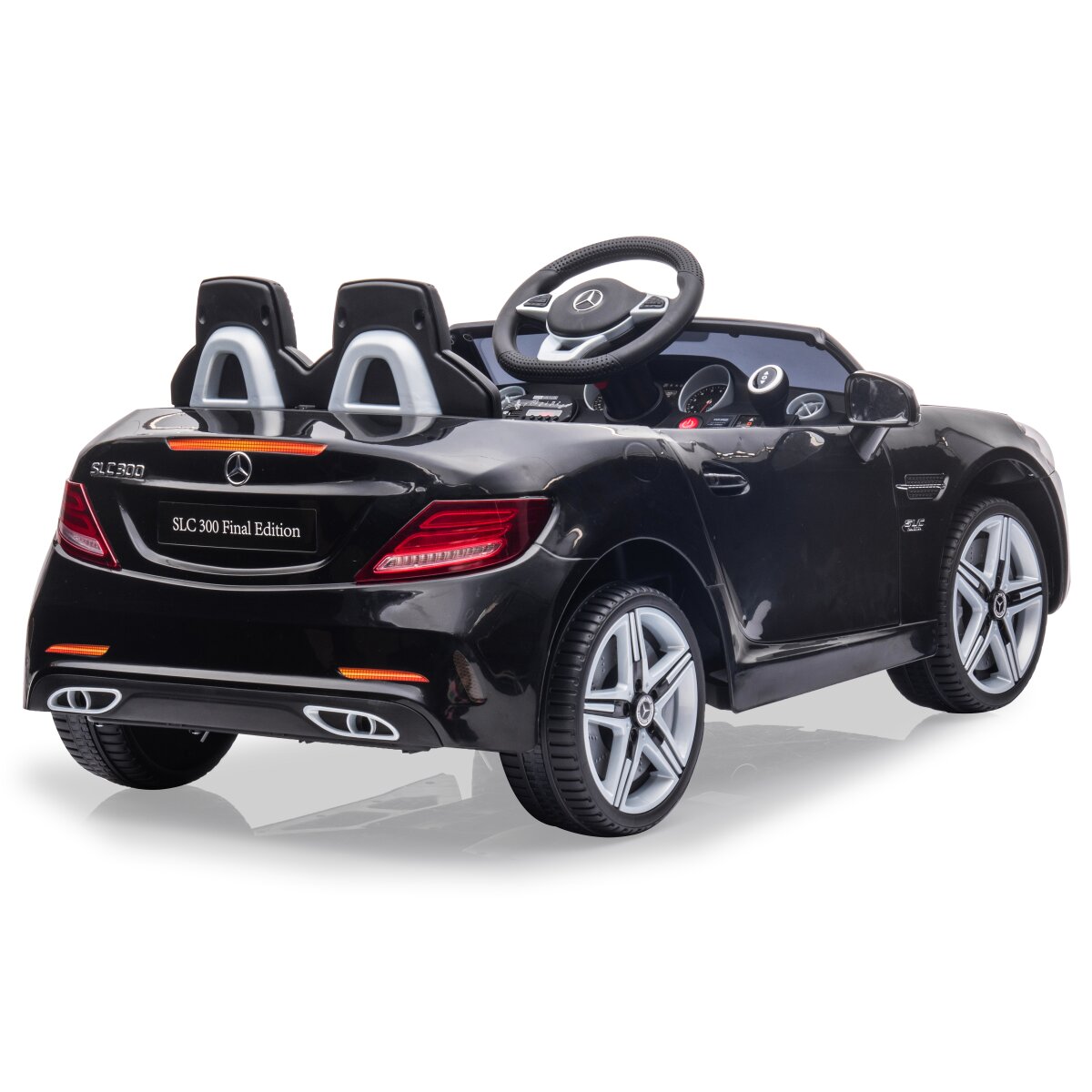 Kinderfahrzeug Mercedes-Benz SLC schwarz
