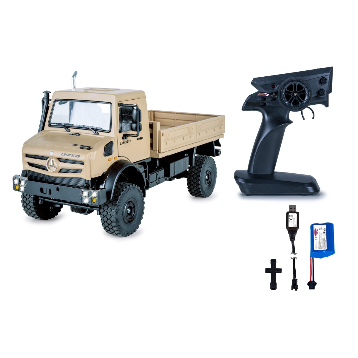 Mercedes-Benz Unimog U5023 1:14 beige 2,4GHz