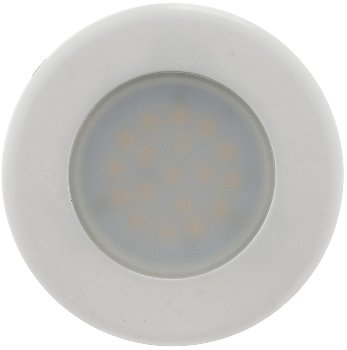 LED-Einbauleuchte "EBL-HV65w", weiß, 230V, 2W, 2900K, 230lm, warmweiß