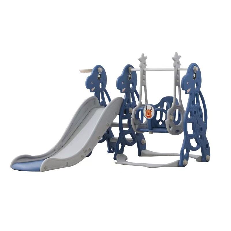 2-in-1 Kinder-Spielplatz-Set mit Rutsche und Schaukel 2-in-1 Kinder-Spielplatz-Set mit Rutsche und Schaukel