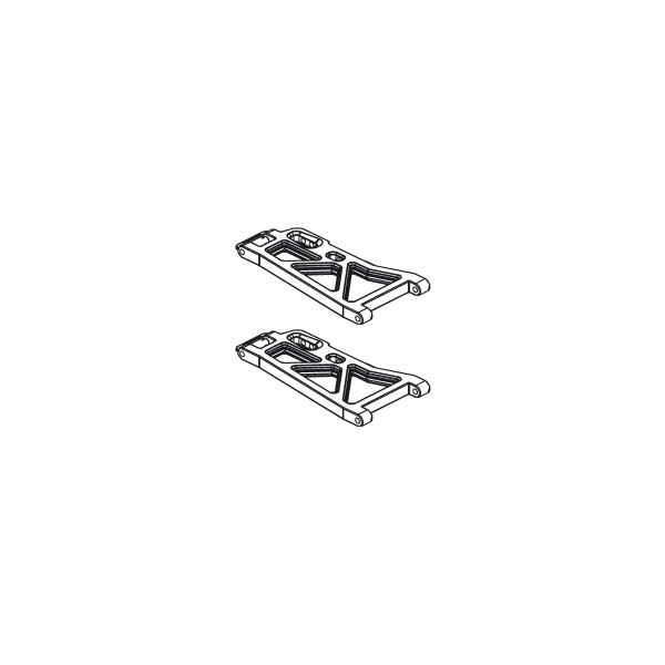Querlenker VE2 Tiger-Cocoon unten hinten LS+RS