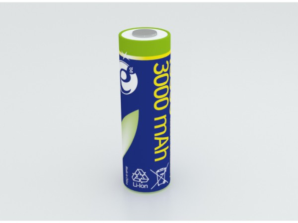 EnerGenie Lithium-Ionen-Akku 18650 (10C), 3000 mAh - EG-BA-18650-10C/3000