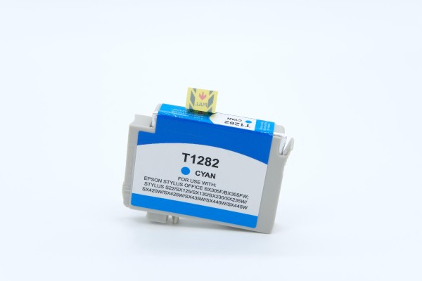 Epson C 13 T 12824011 / T1282 kompatibel, Tintenpatrone cyan, 5ml