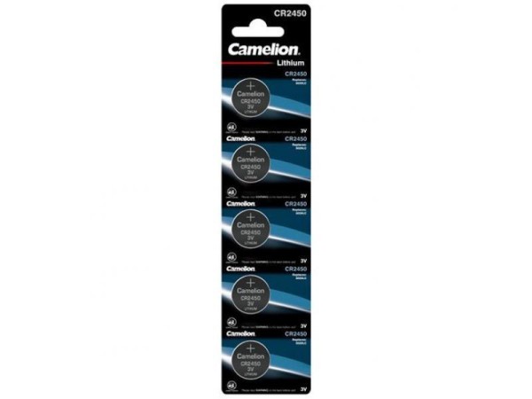 Batterie Camelion CR2450 Lithium (5 St.)