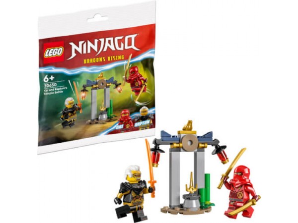 LEGO Ninjago - Kais und Raptons Duell im Tempel (30650)