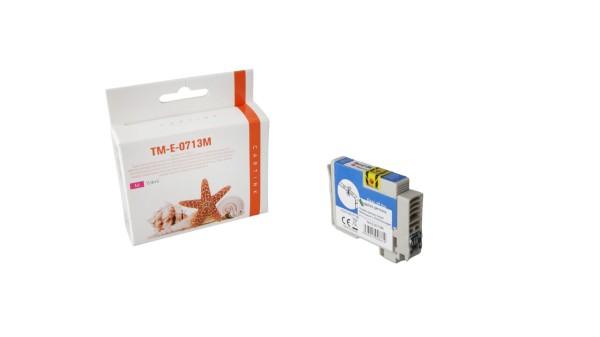 Epson C 13 T 07134011 / T071340 / T089340 kompatibel, Tintenpatrone magenta, JetTec