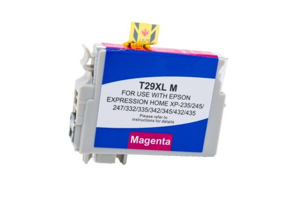 Epson C 13 T 29934010 / T29XLM kompatibel, Tintenpatrone magenta, 9,6ml