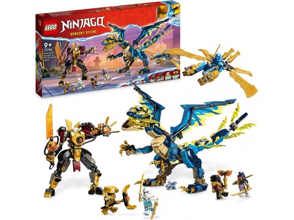 LEGO Ninjago - Kaiserliches Mech-Duell gegen den Elementardrachen (71796)