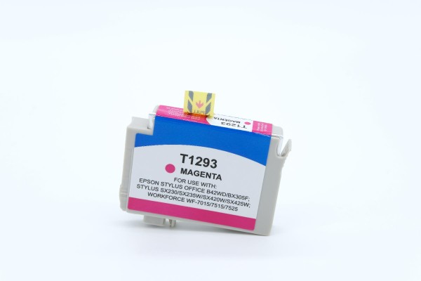 Epson C 13 T 12934010 / T1293 kompatibel, Tintenpatrone magenta, 7ml