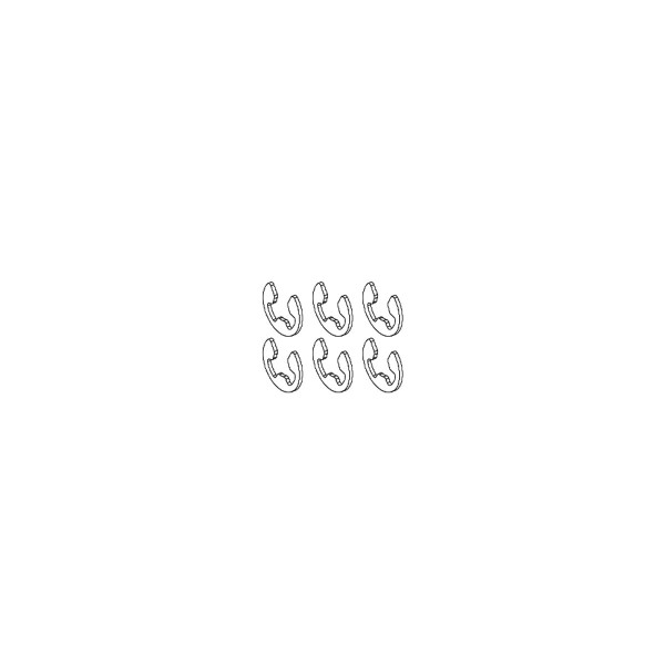 E-Clip Hauptzahnrad VE6 Skull/ Crossmo
