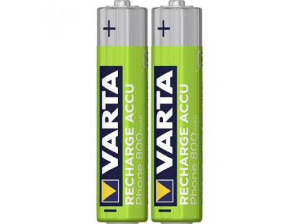 Varta PhonePower Akku NiMH 800mAh AAA Micro (2erPack) 58398 101 402