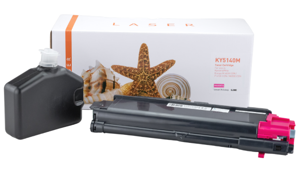 Kyocera 1T02NRBNL0 / TK5140M kompatibel, Tonerkartusche magenta, 5.000 Seiten